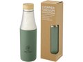 Hulan 540 ml copper vacuum insulated stainless steel bottle with bamboo lid 17