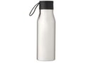 Ljungan 500 ml copper vacuum insulated stainless steel bottle with PU leather strap and lid 6