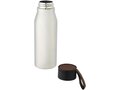 Ljungan 500 ml copper vacuum insulated stainless steel bottle with PU leather strap and lid 7