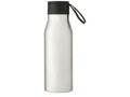 Ljungan 500 ml copper vacuum insulated stainless steel bottle with PU leather strap and lid 5