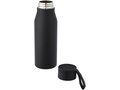 Ljungan 500 ml copper vacuum insulated stainless steel bottle with PU leather strap and lid 16