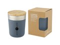 Lagan 300 ml copper vacuum insulated stainless steel tumbler with bamboo lid 11