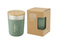Lagan 300 ml copper vacuum insulated stainless steel tumbler with bamboo lid 19