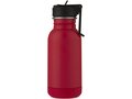 Lina 400 ml stainless steel sport bottle with straw and loop 8