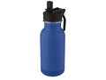 Lina 400 ml stainless steel sport bottle with straw and loop 10