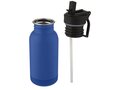 Lina 400 ml stainless steel sport bottle with straw and loop 13
