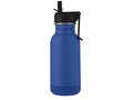 Lina 400 ml stainless steel sport bottle with straw and loop 12