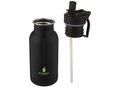Lina 400 ml stainless steel sport bottle with straw and loop 3