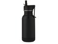 Lina 400 ml stainless steel sport bottle with straw and loop 4