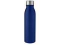 Harper 700 ml stainless steel sport bottle with metal loop 8