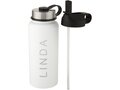 Supra 1 L copper vacuum insulated sport bottle with 2 lids 2