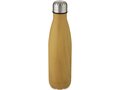 Cove 500 ml vacuum insulated stainless steel bottle with wood print