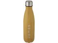 Cove 500 ml vacuum insulated stainless steel bottle with wood print 2