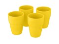 Staki 4-piece 280 ml stackable mug gift set 9