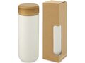 Lumi 300 ml ceramic tumbler with bamboo lid