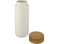Lumi 300 ml ceramic tumbler with bamboo lid 5