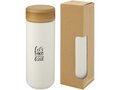 Lumi 300 ml ceramic tumbler with bamboo lid 1