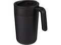 Nordia 400 ml double-wall recycled mug 24