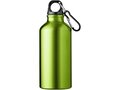 Oregon 400 ml RCS certified recycled aluminium water bottle with carabiner 13