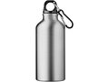 Oregon 400 ml RCS certified recycled aluminium water bottle with carabiner 17