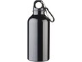 Oregon 400 ml RCS certified recycled aluminium water bottle with carabiner 21