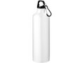 Oregon 770 ml RCS certified recycled aluminium water bottle with carabiner