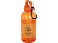 Oregon 400 ml RCS certified recycled plastic water bottle with carabiner 10