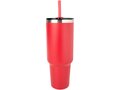 Sydney 1200 ml double wall RCS certified copper vacuum insulated mug with straw 7
