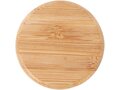 Lume 500 ml matte soda lime glass bottle with bamboo lid 4