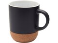 Billie 300 ml ceramic mug with cork details and matt finish 14
