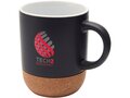 Billie 300 ml ceramic mug with cork details and matt finish 15