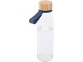 Porto 500 ml glass water bottle with silicone handle and bamboo lid 10