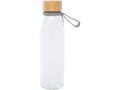 Porto 500 ml glass water bottle with silicone handle and bamboo lid 17
