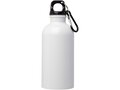Oregon 400 ml RCS certified single wall stainless steel water bottle with carabiner 3