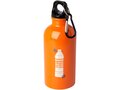 Oregon 400 ml RCS certified single wall stainless steel water bottle with carabiner 14
