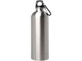 Oregon 750 ml RCS certified single wall stainless steel water bottle with carabiner 44