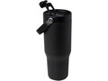Bronx 900 ml RCS recycled stainless steel copper vacuum insulated tumbler with dual function lid 34
