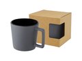 Cali 370 ml ceramic mug with matt finish 6