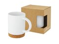 Neiva 425 ml ceramic mug with cork base