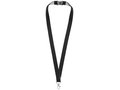 Aru two-tone lanyard with velcro closure