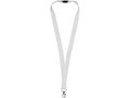 Dylan cotton lanyard with safety clip