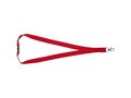 Dylan cotton lanyard with safety clip 24