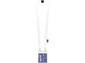 Adam recycled PET lanyard with two hooks 4