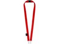 Adam recycled PET lanyard with two hooks 8