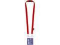 Adam recycled PET lanyard with two hooks 9