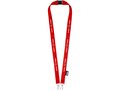 Adam recycled PET lanyard with two hooks 7