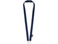 Adam recycled PET lanyard with two hooks 11