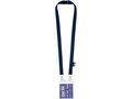 Adam recycled PET lanyard with two hooks 14