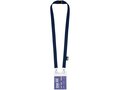 Adam recycled PET lanyard with two hooks 14