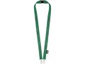 Adam recycled PET lanyard with two hooks 17